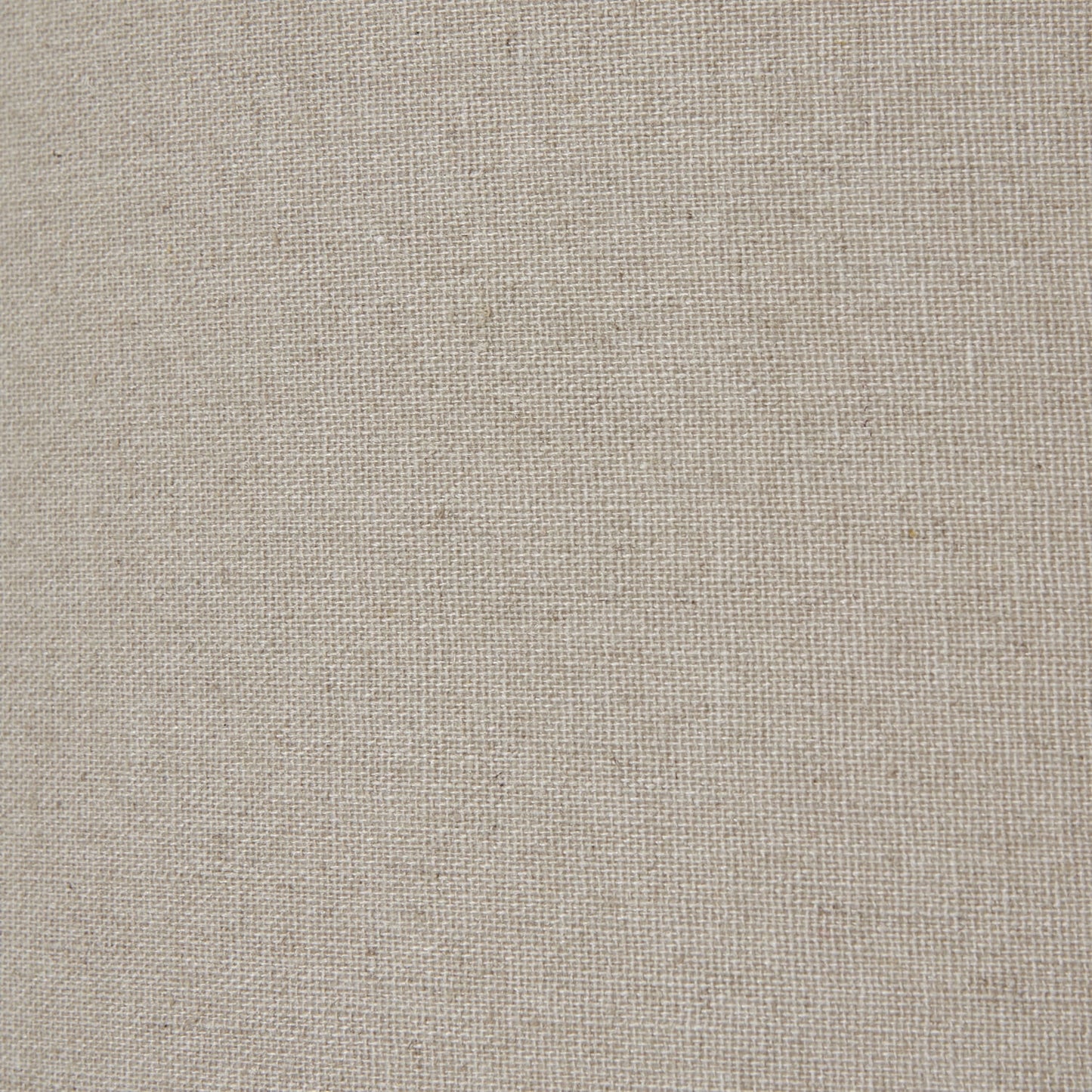 Squat White Beaded Ceramic Lamp With Linen Shade