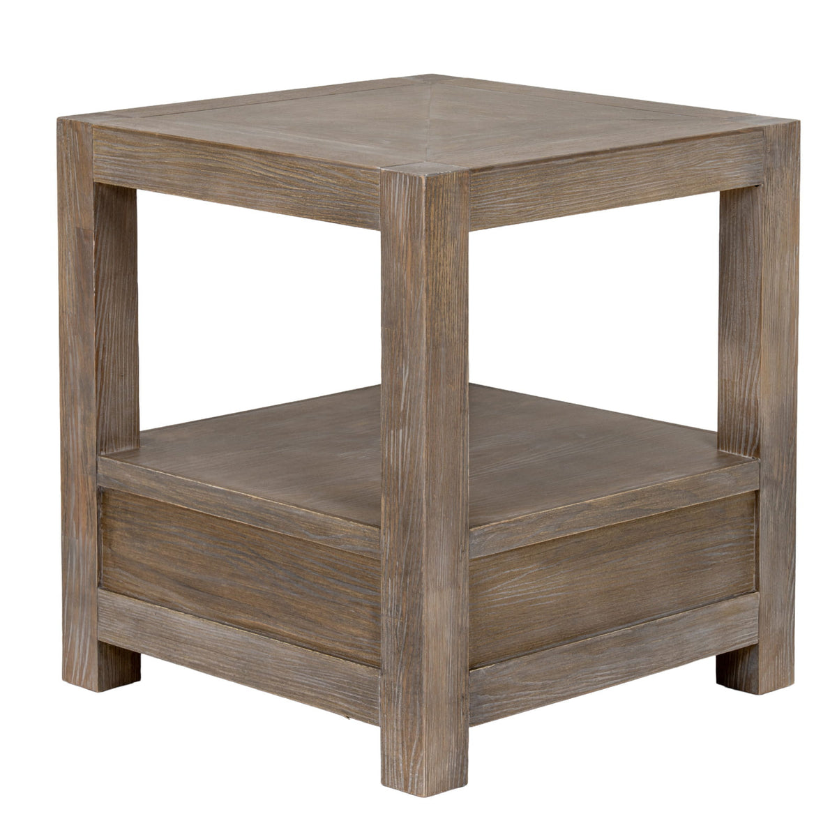 Haldon Collection - 1 Drawer Side Table With Shelf