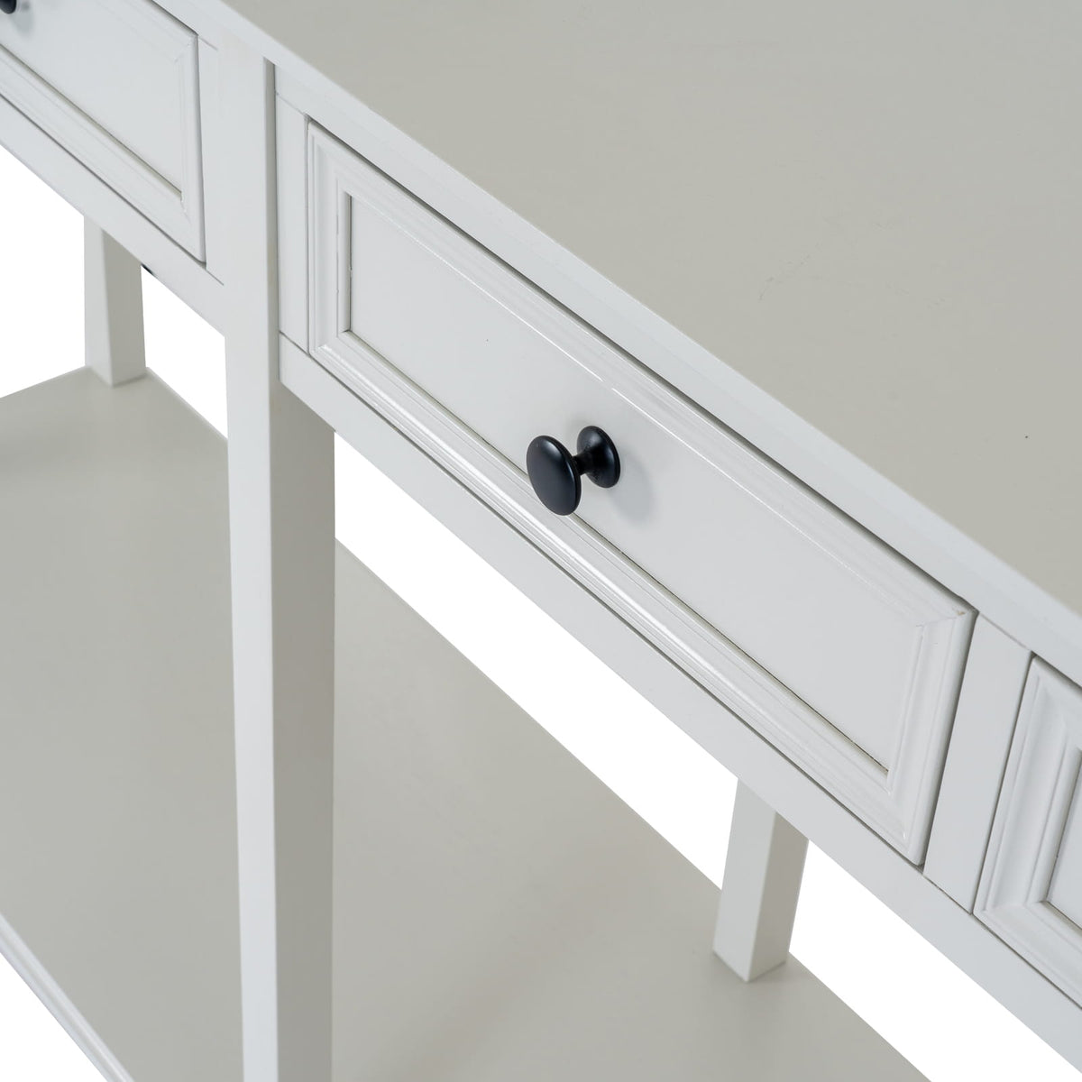 Belmont Collection 4 Drawer Console