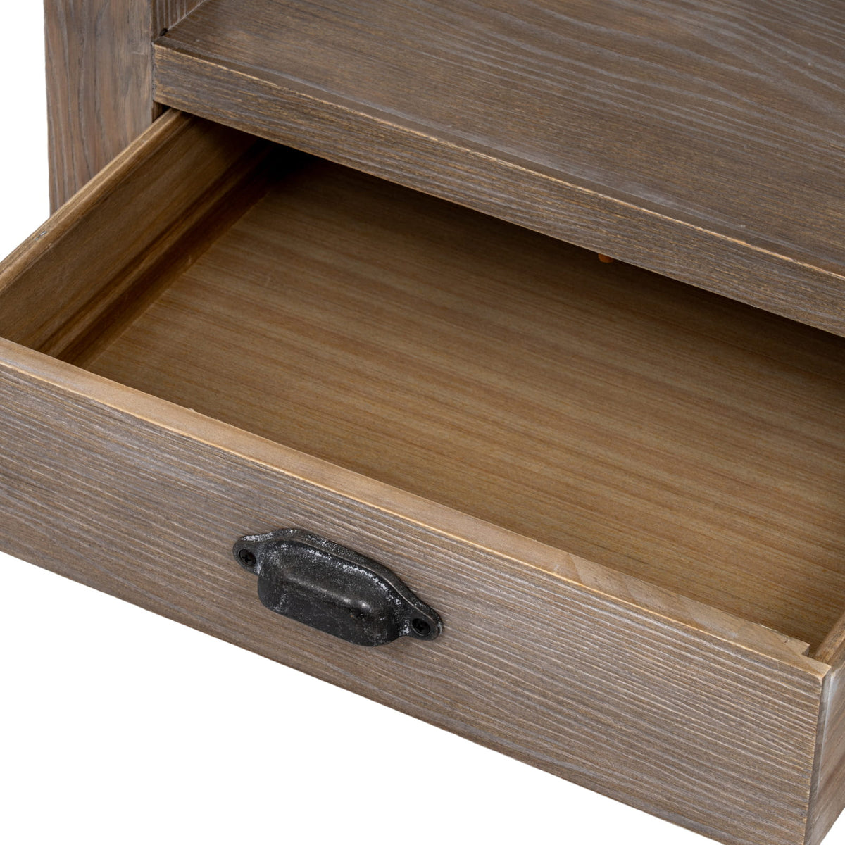 Haldon Collection  - 1 Drawer Side Table With Shelf