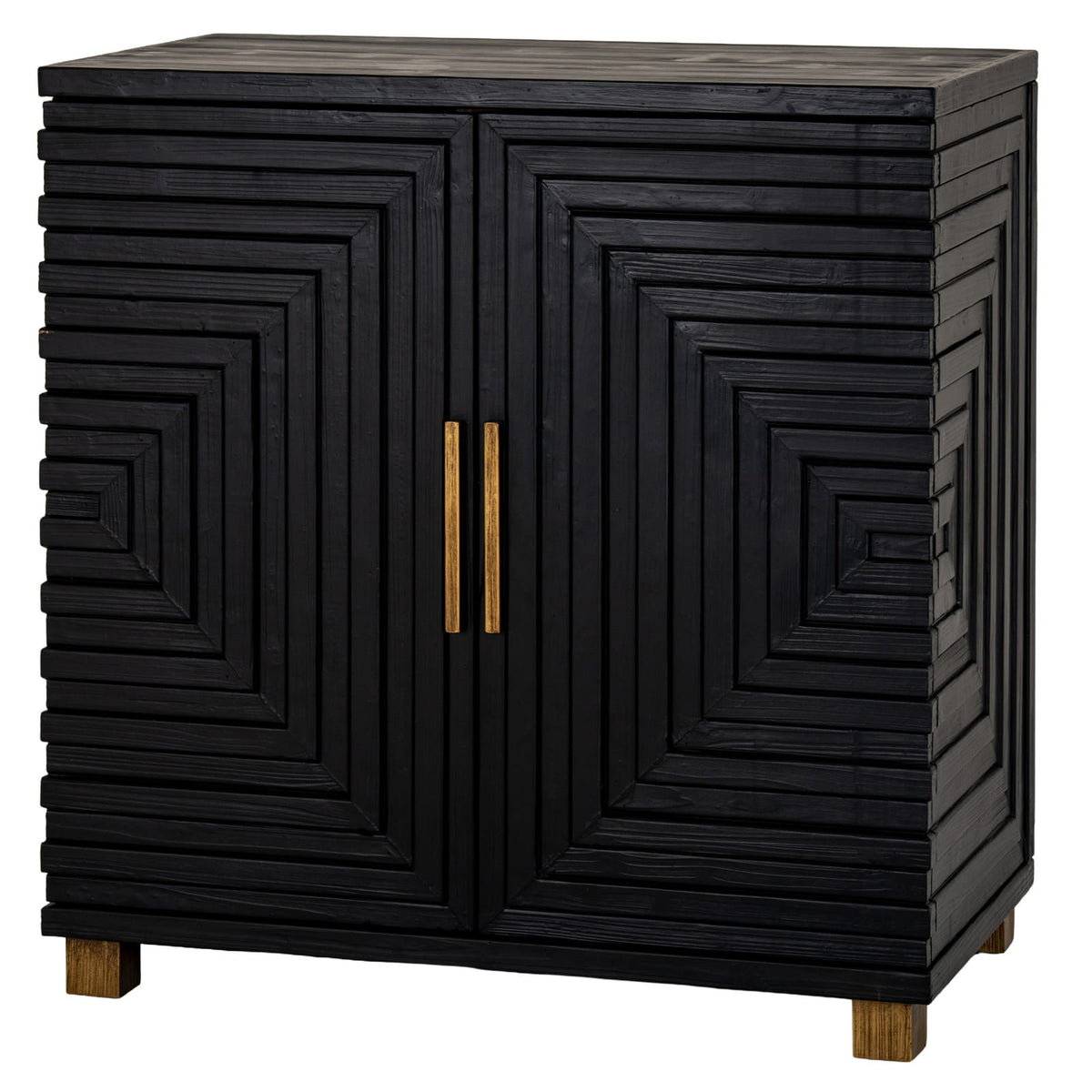 Lennox Black 2 Door Small Sideboard