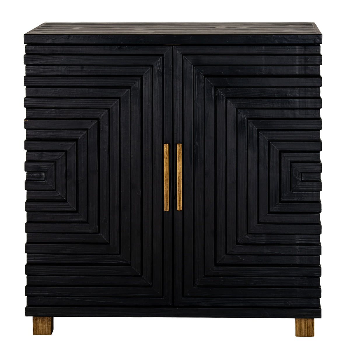 Lennox Black 2 Door Small Sideboard