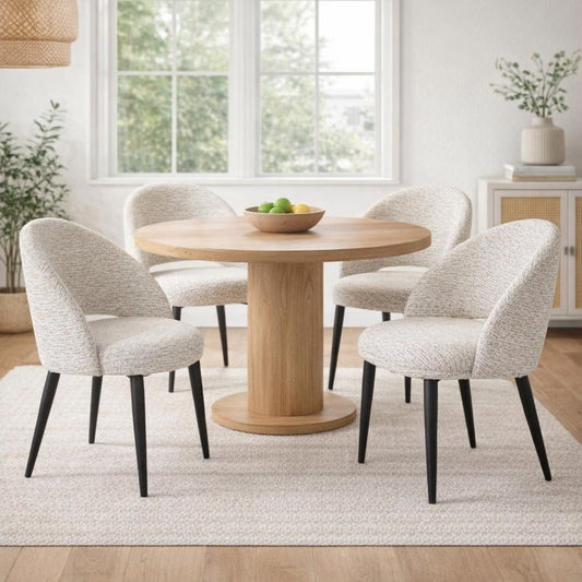 Sorelle Curved Dining Chair | Modern Dining Chair